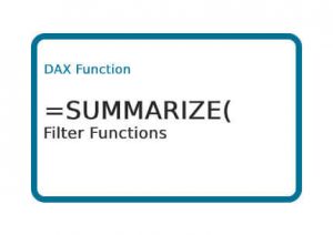 تابع SUMMARIZE در زبان DAX